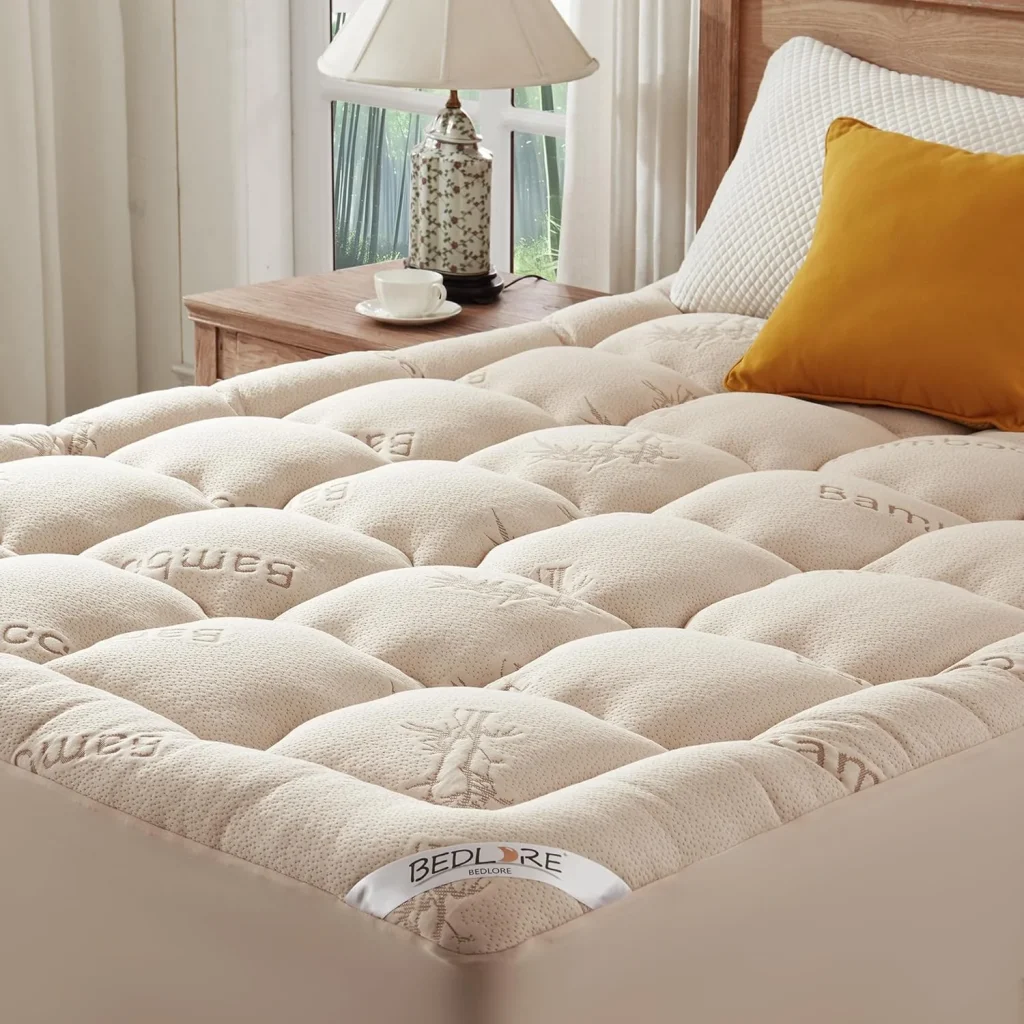 Pillow top quilting design improving comfort in best pillow top mattress for back pain